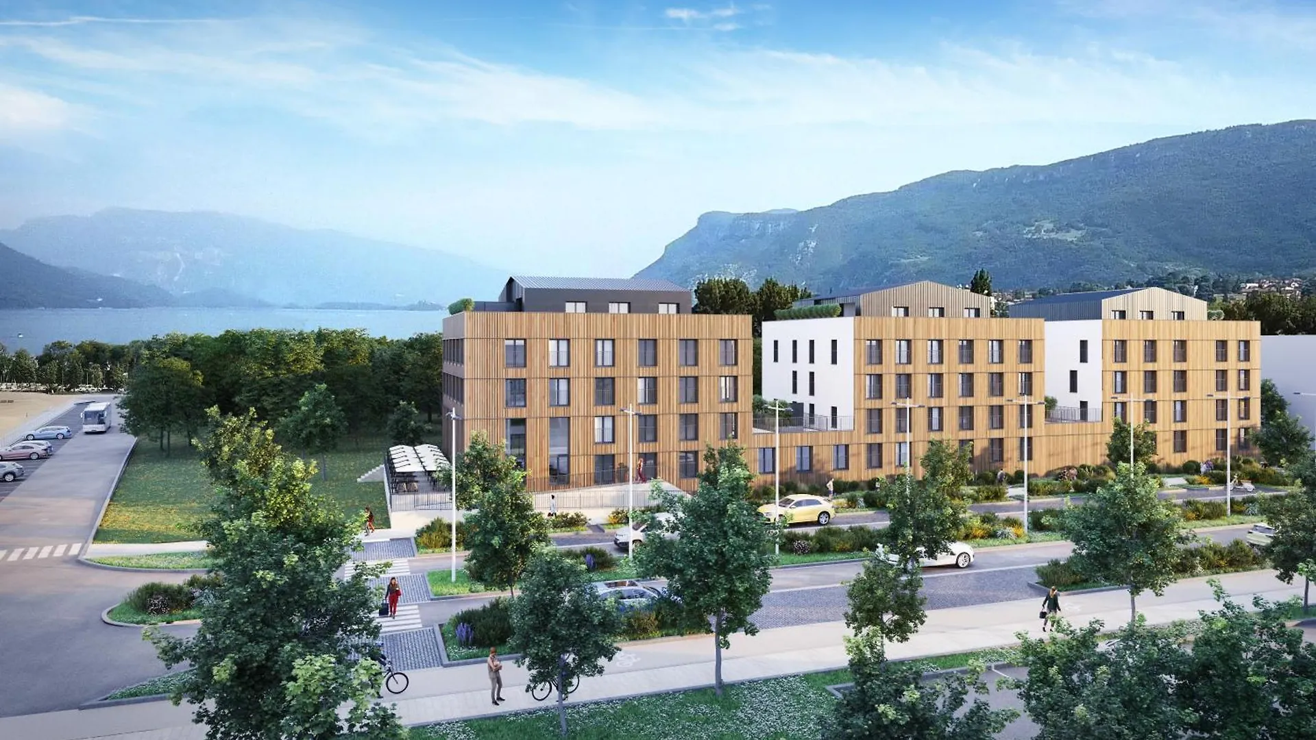 Kosy Appart'Hotels - Residence Du Lac エクスレバン 3*,  フランス